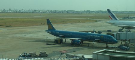 Самолет Vietnam Airlines, рейс Москва-Хошимин